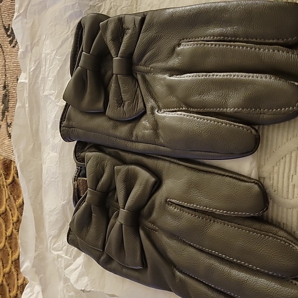 SANDRO Lamo Leather Gloves - Picture 10 of 10